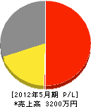 松尾電機商会 損益計算書 2012年5月期