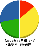 山本製作所 貸借対照表 2009年12月期