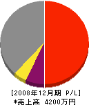 平田建設 損益計算書 2008年12月期