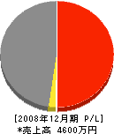 松本木材 損益計算書 2008年12月期