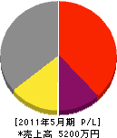 幸田電気工業 損益計算書 2011年5月期