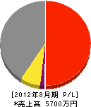 埼北防災 損益計算書 2012年8月期