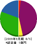ヤマイシ 貸借対照表 2009年9月期