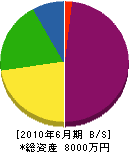 村田管工 貸借対照表 2010年6月期