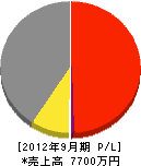 豊国電気 損益計算書 2012年9月期