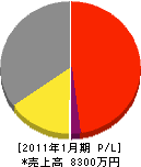 ヤチヨ 損益計算書 2011年1月期