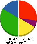 木村工業所 貸借対照表 2009年12月期