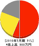 松元工業社 損益計算書 2010年5月期