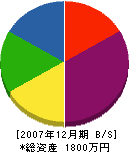 岡本土建 貸借対照表 2007年12月期