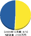 駒井土木 貸借対照表 2009年12月期
