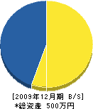 古賀塗装工業 貸借対照表 2009年12月期