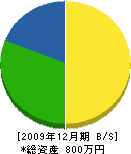 吉岡塗装 貸借対照表 2009年12月期