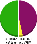 ニワヨシ 貸借対照表 2009年12月期