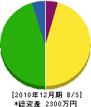 伊藤グリーンワークス 貸借対照表 2010年12月期