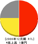東栄石材 損益計算書 2008年12月期