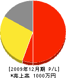 加賀造園 損益計算書 2009年12月期