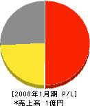 三井環境 損益計算書 2008年1月期