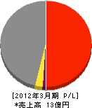 神戸国際ステージ・サービス 損益計算書 2012年3月期