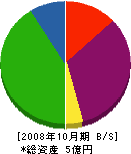 後藤造園 貸借対照表 2008年10月期
