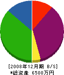 伊藤塗装 貸借対照表 2008年12月期