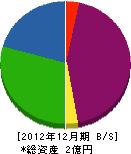 木内工務店 貸借対照表 2012年12月期