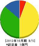 倉元電機商会 貸借対照表 2012年10月期