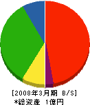 大弘建設 貸借対照表 2008年3月期