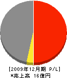 亀田工業 損益計算書 2009年12月期