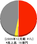 渡辺富工務店 損益計算書 2009年12月期