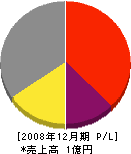坂井製瓦工場 損益計算書 2008年12月期