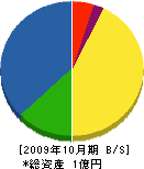 田中産業 貸借対照表 2009年10月期