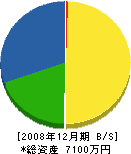 ミツル電気 貸借対照表 2008年12月期
