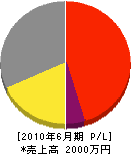 中島塗装 損益計算書 2010年6月期