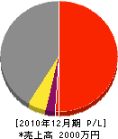 松川塗装 損益計算書 2010年12月期