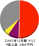 安田斫業 損益計算書 2007年12月期