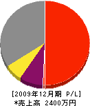 安田斫業 損益計算書 2009年12月期