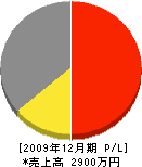 友成水道設備 損益計算書 2009年12月期