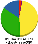 鈴木鉄工場 貸借対照表 2008年12月期