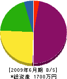 石井工業所 貸借対照表 2009年6月期