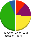 島貫電気工事 貸借対照表 2009年12月期