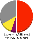 ヨシダ塗装 損益計算書 2009年12月期