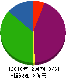 長谷川製材所 貸借対照表 2010年12月期