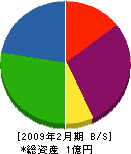川崎住建 貸借対照表 2009年2月期
