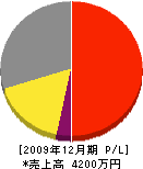 鎌倉電気工事 損益計算書 2009年12月期