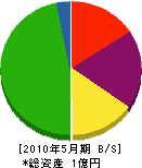 荻野生光園 貸借対照表 2010年5月期