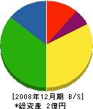 東洋土質調査所 貸借対照表 2008年12月期