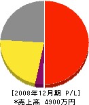 伊藤建具店 損益計算書 2008年12月期