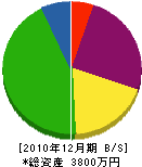永井商会 貸借対照表 2010年12月期