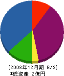 藤城事務所 貸借対照表 2008年12月期