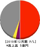 前田工業 損益計算書 2010年12月期